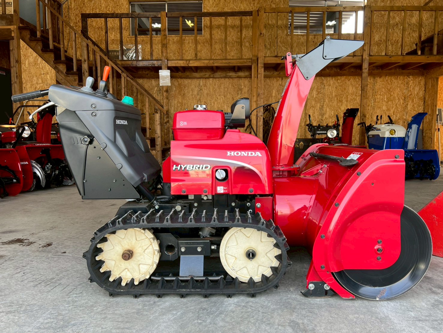ホンダ　HSM1390i！ハイブリッド！左右旋回レバー！