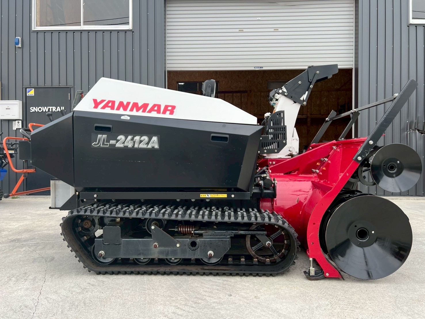ヤンマー　大型除雪機　JL-2412A！ローリング！464.5HR！2022年式